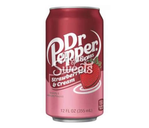 Dr Pepper Strawberries And Cream 355ml 099