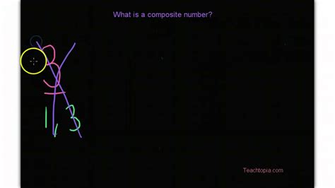 2 factors are known as composite numbers, therefore the number is a composite. What is a composite number? - YouTube