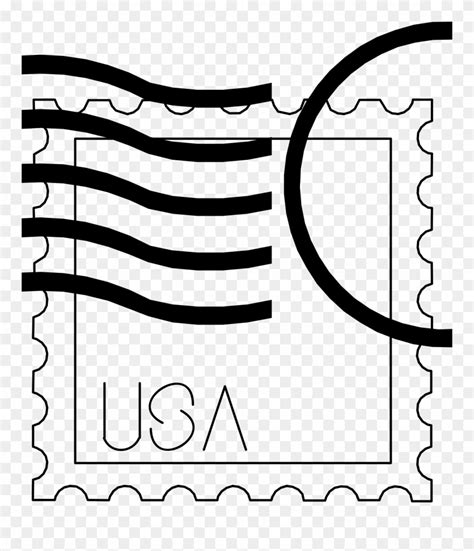 Black And White Stamp Clipart 10 Free Cliparts Download Images On