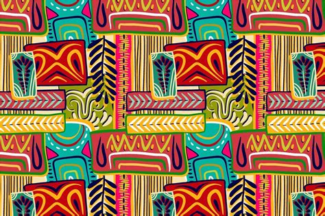 3 Colorful African Patterns By Sunnylion On Creativemarket African
