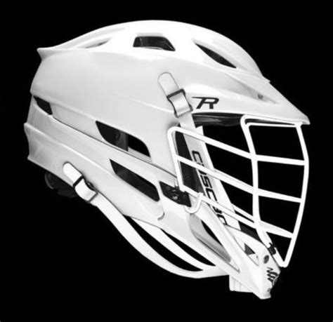 Protective Gear 62164 Cascade R Helmet Pearl Facemask Lacrosse Lax