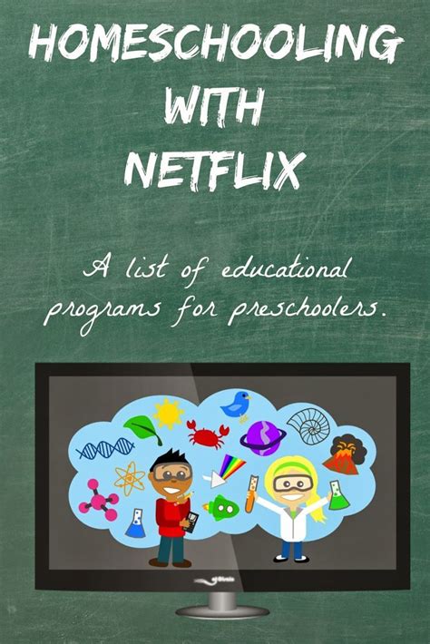 Preschool & kindergarten learning packs. FREE Homeschooling with Netflix Printable List | Preschool ...