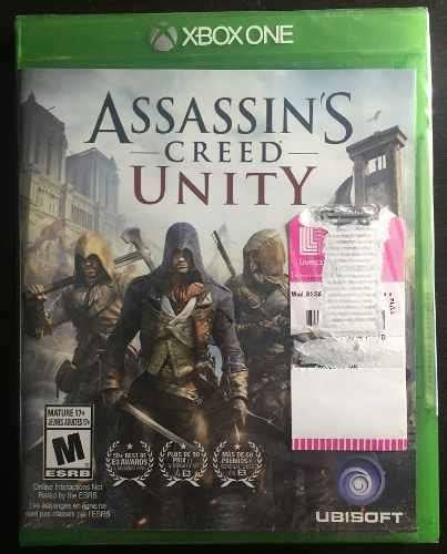 Juego De Assassins Creed Unity Xbox One Sellado En M Xico Clasf Juegos