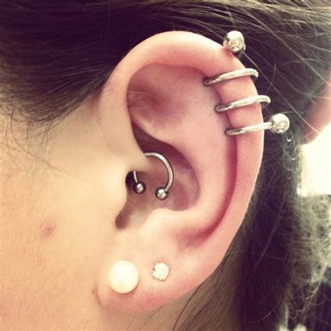 Ear Spiral Piercing 25 Ideas Pain Level Healing Time Cost
