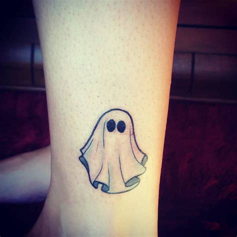 Funny And Cute Ghost Tattoos Popsugar Smart Living Uk Photo 1 Ghost