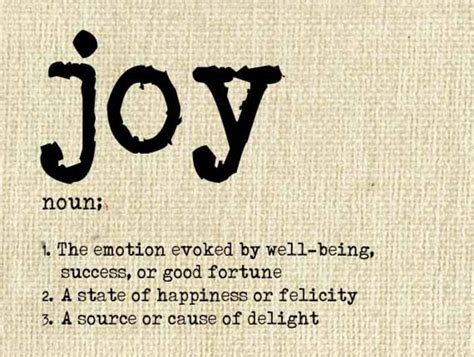 Definition Of Joy