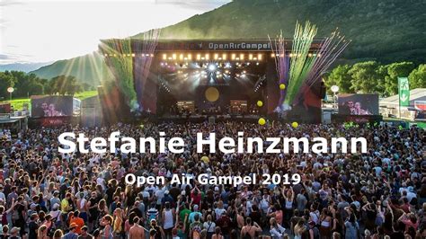 Hie und da behalten wir einige slots frei um noch auf. Stefanie Heinzmann - Ihr komplettes Heimspiel - Open Air Gampel 17.8.2019 - YouTube