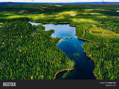 Aerial View Wild Green Image And Photo Free Trial Bigstock