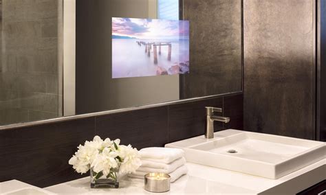 Built In Tv In Bathroom Mirror Everything Bathroom