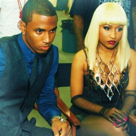 Trey Songz Nicki Minaj Why Do They Look Soo Serious Nicki Minaj