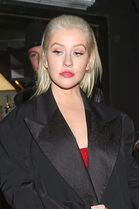 Christina Aguilera Night Out In West Hollywood 11202017 Hawtcelebs