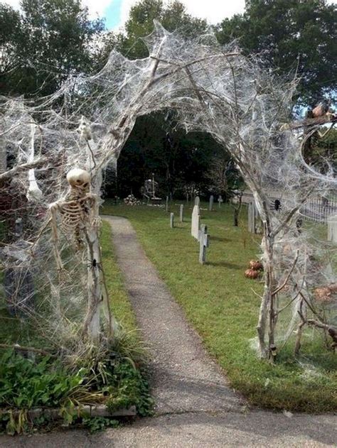 Fine Unique Decorating Ideas For Halloween Halloween Outdoor