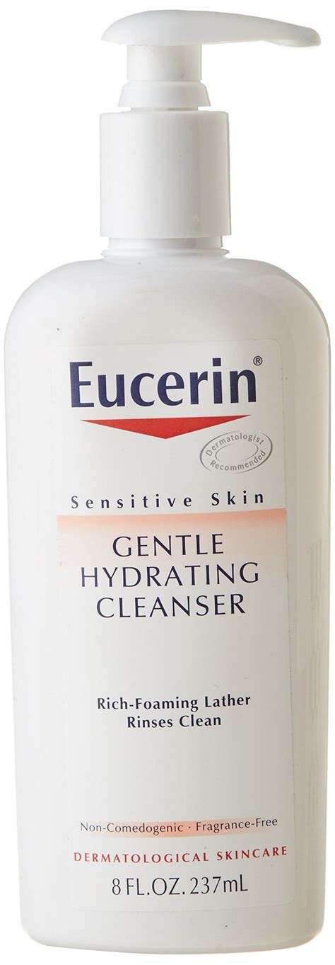 Eucerin Gentle Hydrating Cleanser For Face And Body 8 Oz Gentle