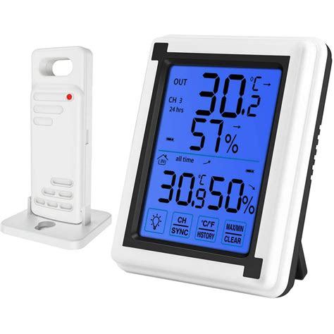 Htc 2 Digital Thermo Hygrometers Thermometer Hygrometer Weather Station