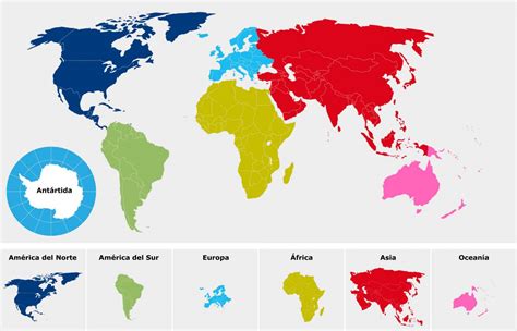 Significado De Continente Definición ¿son 5 De Pangea A Eurasia