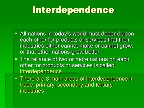 Ppt Globalization Interdependence Powerpoint Presentation Free