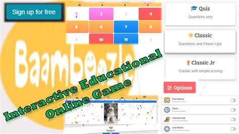 baamboozle│interactive educational game for online demo teaching youtube