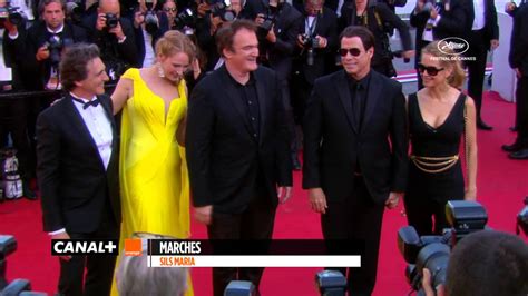 Cannes 2014 Pulp Fiction Montée Des Marches Youtube