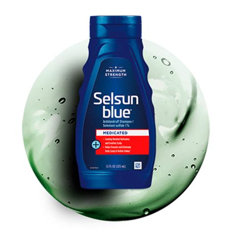 Selsun Blue Medicated Maximum Strength Dandruff Shampoo Blue Medicated