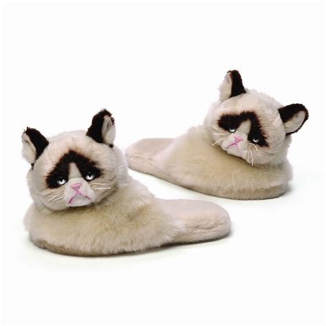 Grumpy Cat Plush Slippers By Gund Grumpy Cat Plush Grumpy