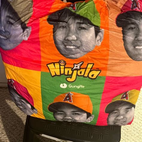 Bedding Shohei Ohtani Pillow From Angels Giveaway Poshmark