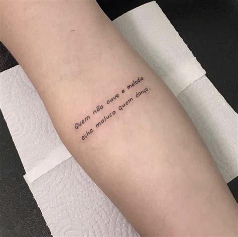 Tattoo No Antebraço Frases Para Tatuagem Feminina Frases Para