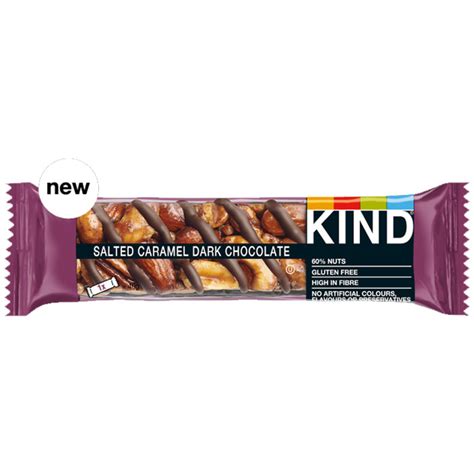 kind bars salted caramel dark chocolate nut 12 x 40g