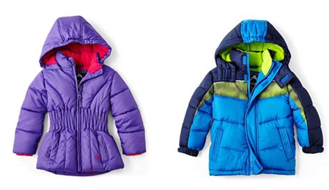 Jcpenney Winter Clearance Kids Puffer Jackets For 1199