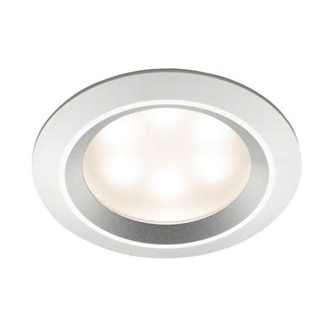 Mr Steam Recessed Led Light In Aluminum Polished