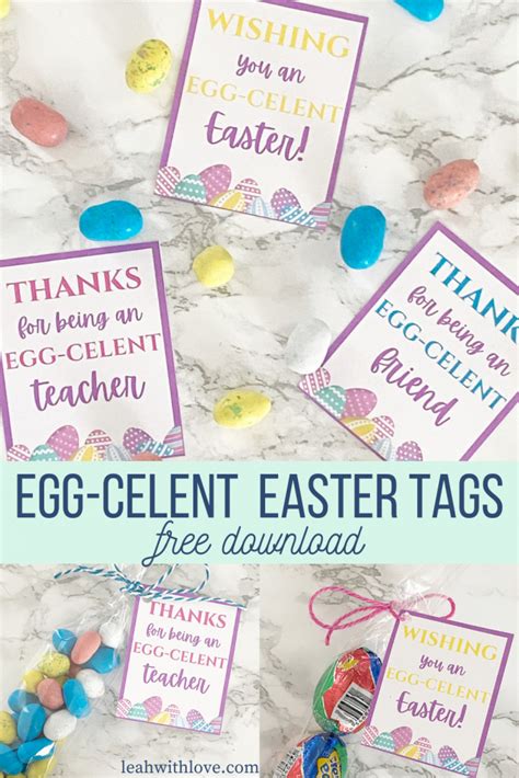 Egg Celent Gift Tags Leah With Love
