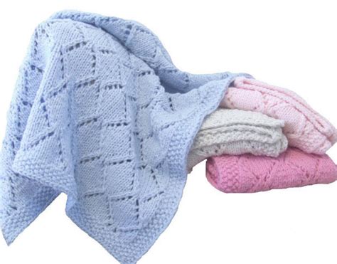 Hand Knitted Baby Blankets