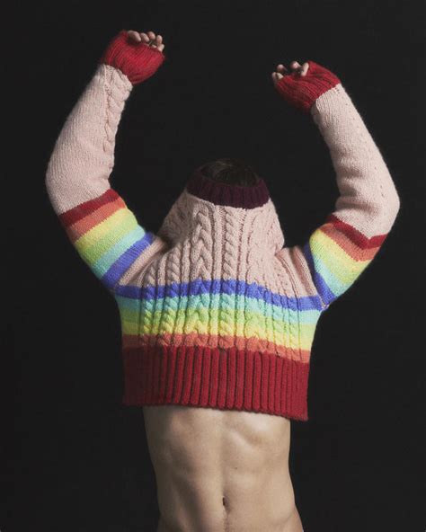 exclusive tom daley knits with pride for ami paris