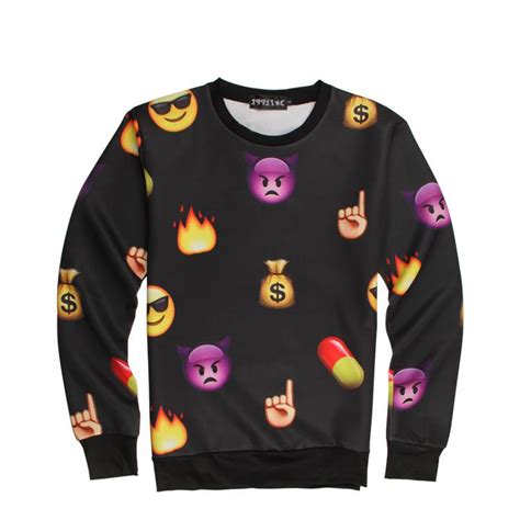 2021 Emoji Outfit Emoji Clothes Emoji Joggers And Sweatshirt Fashion