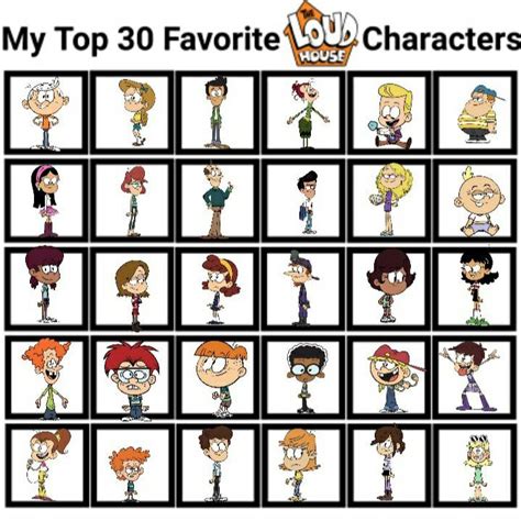 My Top 30 Favorite Characters From The Loud House By Ptbf2002 On Deviantart