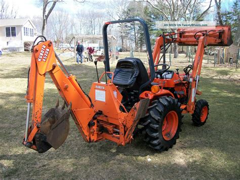 Kubota B1750 Tractor Loader Backhoe Well Maintained Diesel 4x4 Hydrostatic