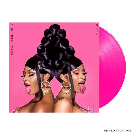 Wap Limited Edition Signed Vinyl Pink Digital Single