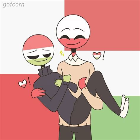 Gofcorn On Instagram “happy Polish Hungarian Friendship Day Countryhumans