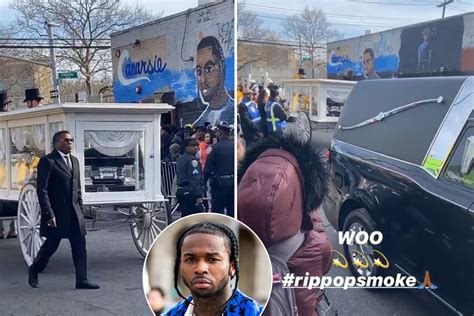Pop Smoke Honored In Brooklyn Funeral Two Weeks After Tragic Shooting