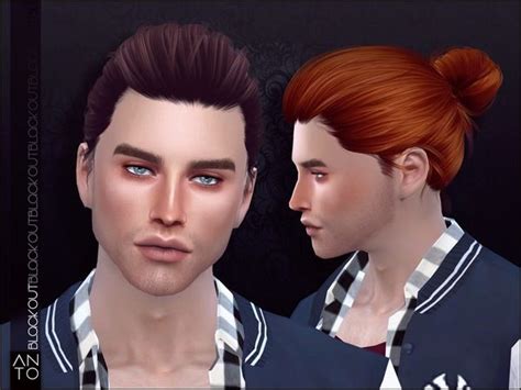Sims 4 Cc Custom Content Mens Hairstyle The Sims Resource