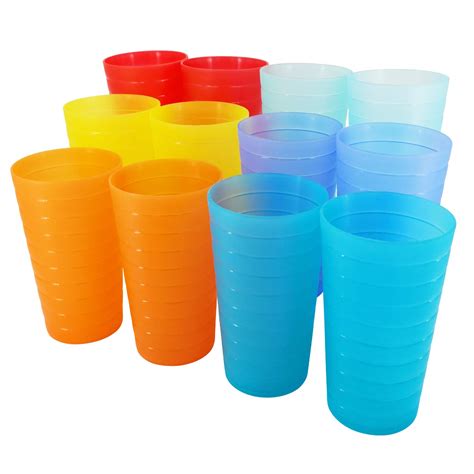 The Best Plastic Ribbed Glasses Drinking Dishwasher Safe Home Previews