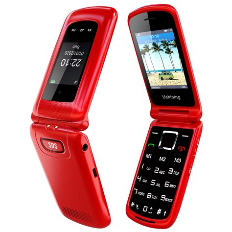 Uleway Unlocked Flip Phone 3g Sos Button Senior Flip Phones Unlocked 2