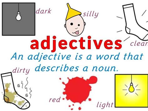 Adjective Worksheet Pack Teaching Resources