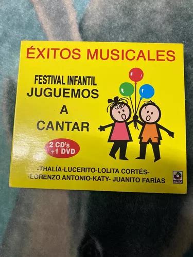 Festival Infantil Juguemos A Cantar Xitos Musicales Cd Dvd Meses
