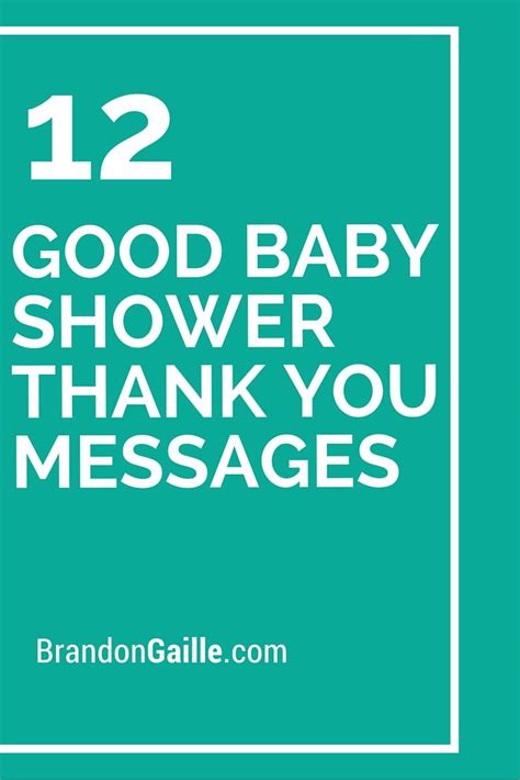 You two are going to make wonderful most of the message ideas so far assume that the shower is happening before baby arrives. 12 Good Baby Shower Thank You Messages | Baby showers ...