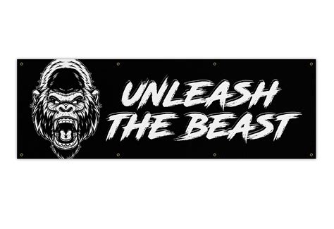 Unleash The Beast Gym Wallpaper
