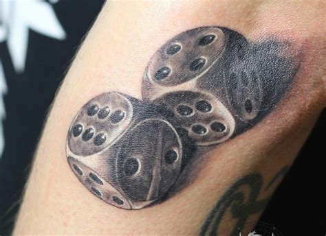 Meaningful Dice Tattoo Designs