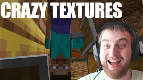 can we beat minecraft with insanely cursed textures youtube