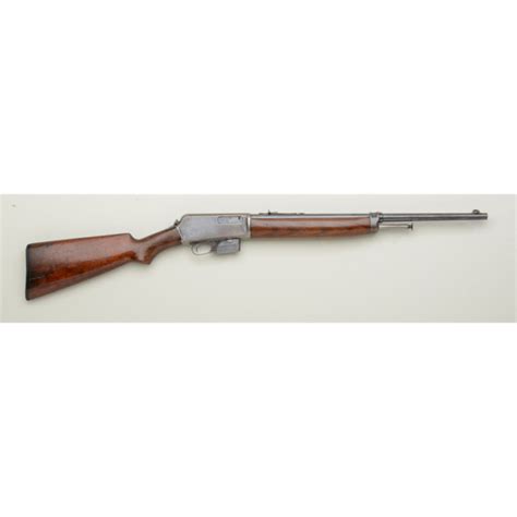 Winchester Model 1907 Semi Auto Rifle 351 Cal 20 Barrel Blue
