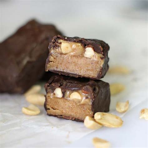 Healthy snickers cero azúcar 3 ingredientes en sólo 3 minutos ep 2. Healthy Snickers Bars (Vegan) | Detoxinista