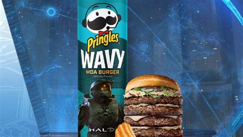 Halo Pringles What Is Moa Burger Flavour How To Buy The Tube